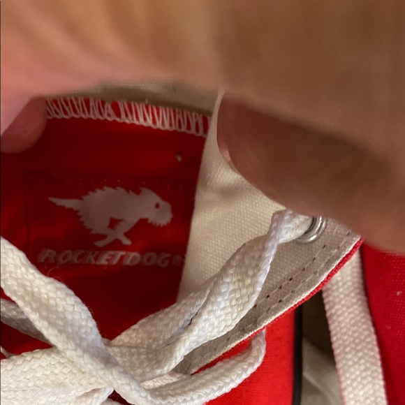 Rocket Dog Red Canvas Sneakers- Size 8.5 - - Picture 4 of 9